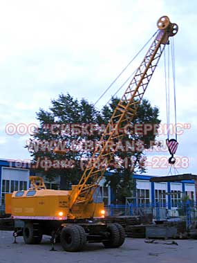 Фотография - самоходный кран Юргинец КС-4361А производства Юргинского машиностроительного завода (ЮМЗ, Юрмаш) грузоподъемностью 16 тонн