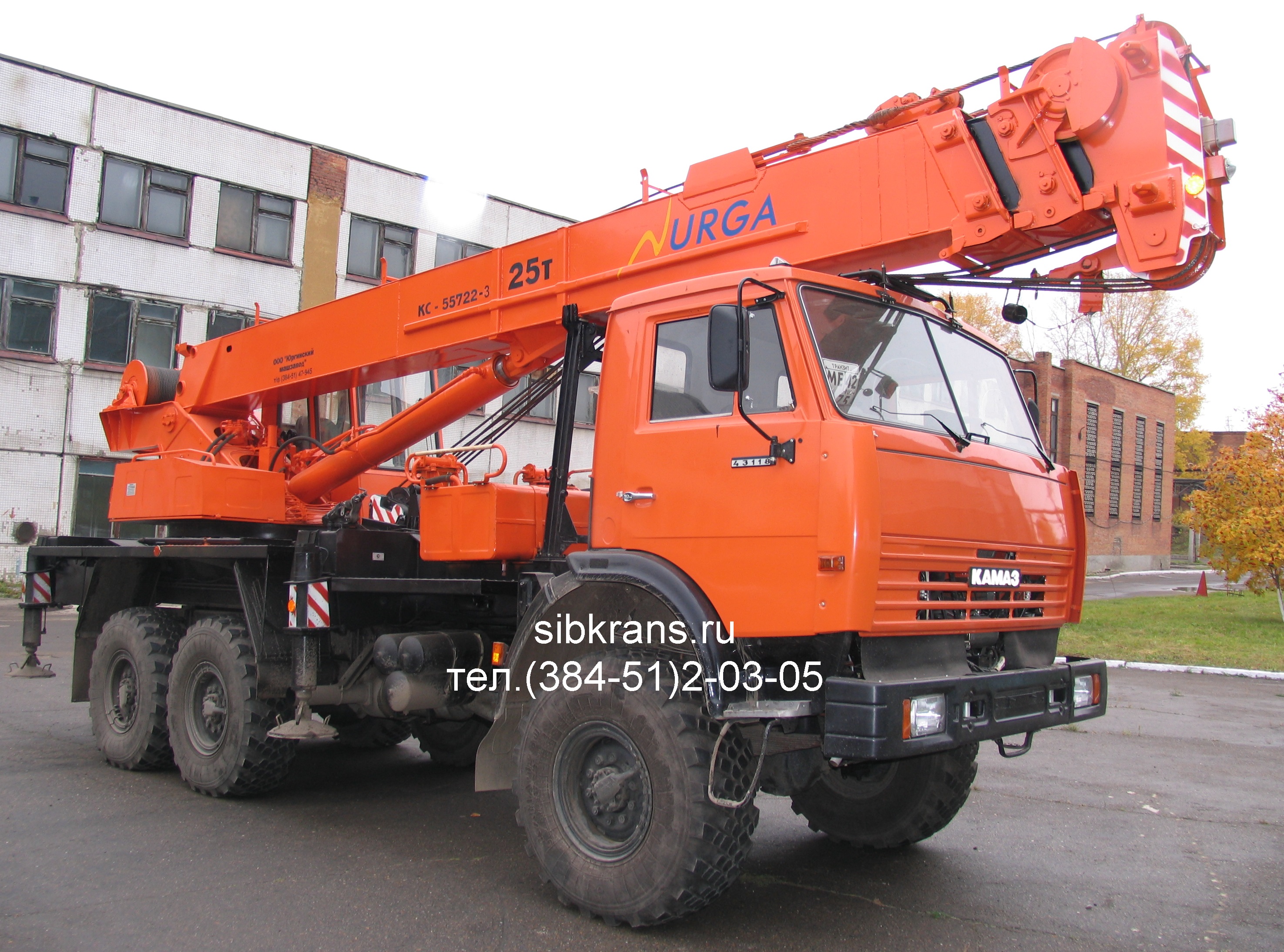 Продается автокран Юргинец КС-55722-3 Продается автокран Юргинец КС-55722-3